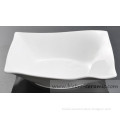 super pure plain white plain white ceramic bone china rectangular bowl